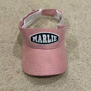 White Marlie visor